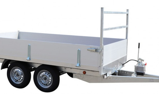 Ongeremde PLATEAU aanhangwagen